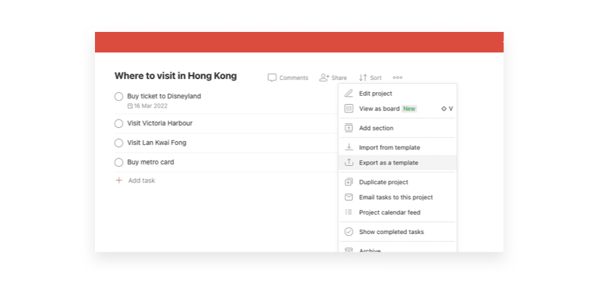 Todoist Export