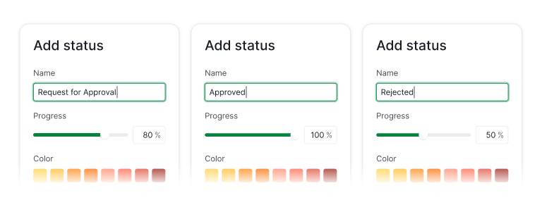 Quire Approvals feature