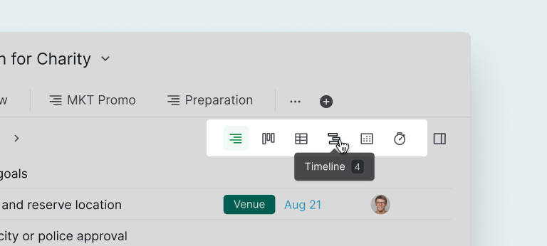 Quire Project Timeline