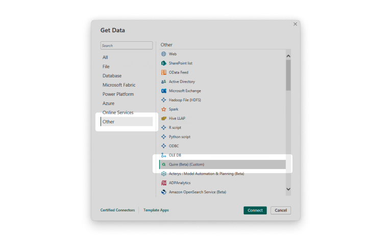 power BI integration