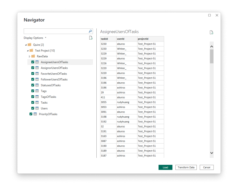 data power BI integration