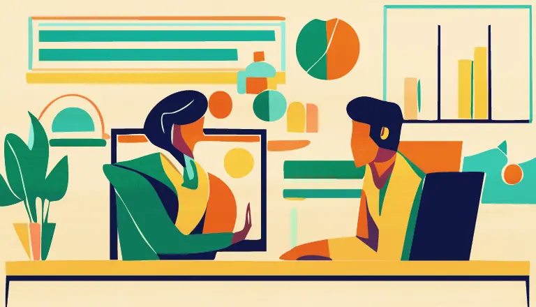 Project dashboard template guide showing pre-built structure for tracking project metrics