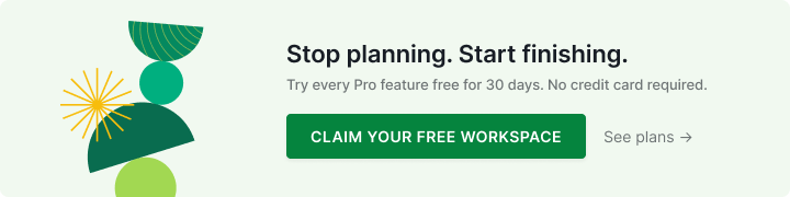 Free 30-day trial of Quire Pro project management, no credit card