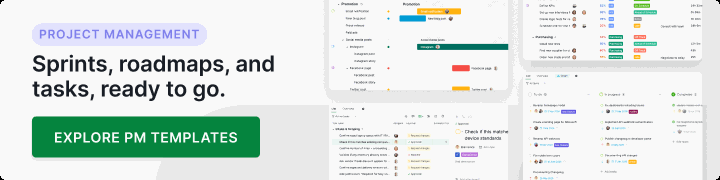 Explore Quire's project management templates for sprints, roadmaps, and tasks