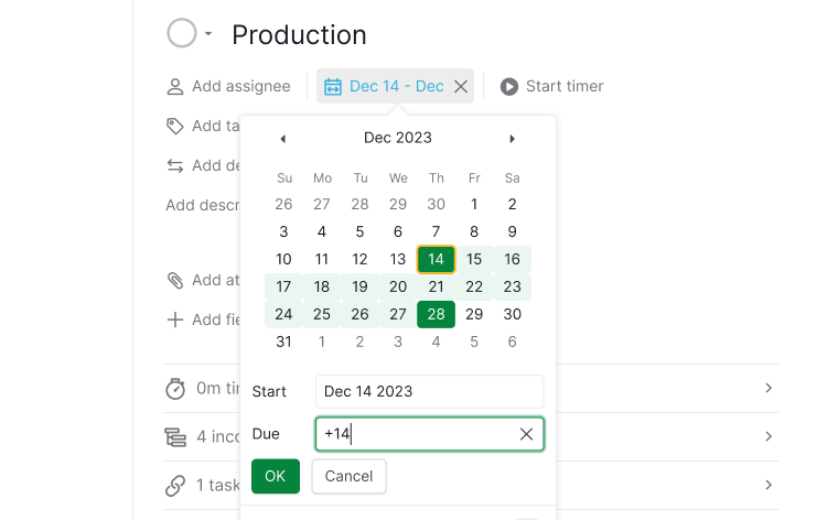 datepicker add or remove days