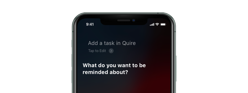 Siri assistant