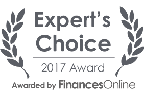 Best Expert Choice Award by FinancesOnline