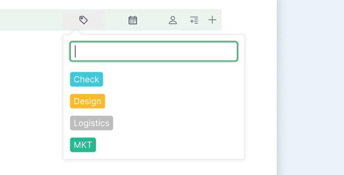 tasks tag