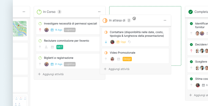 Kanban Board Reposition