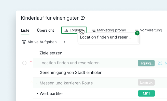 Shortcut for sublist Shortcut for sublist