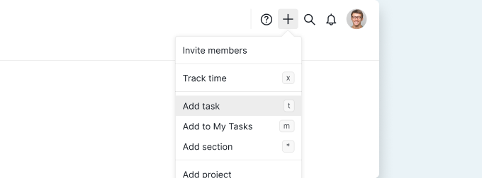 Add tasks in Quire Table view Quire_table